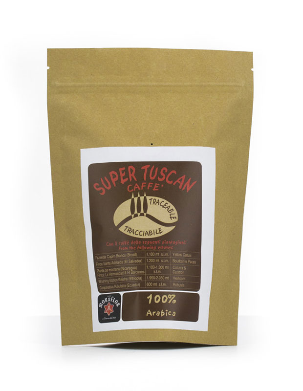 Mokaflor - Miscela Tracciabile Super Tuscan 100 Arabica